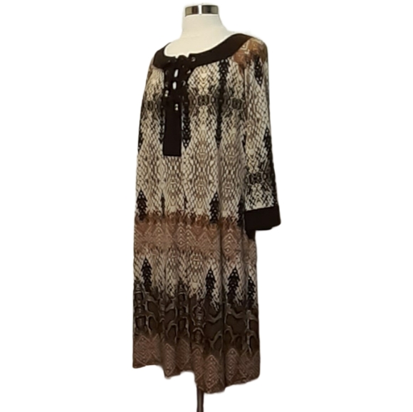 Curations Snake Skin Animal Print Dress - Picture 12 of 16